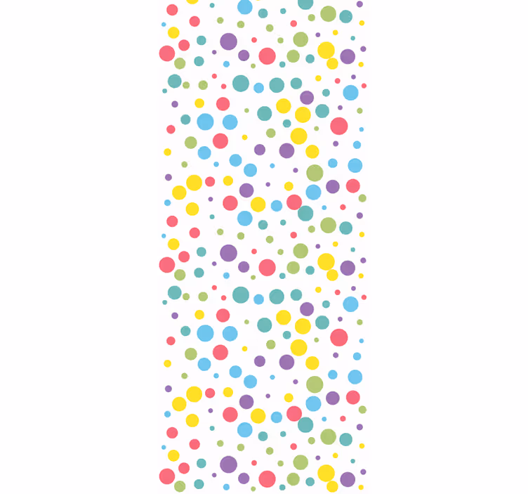 Stip-explosie stippenbehang - TenStickers