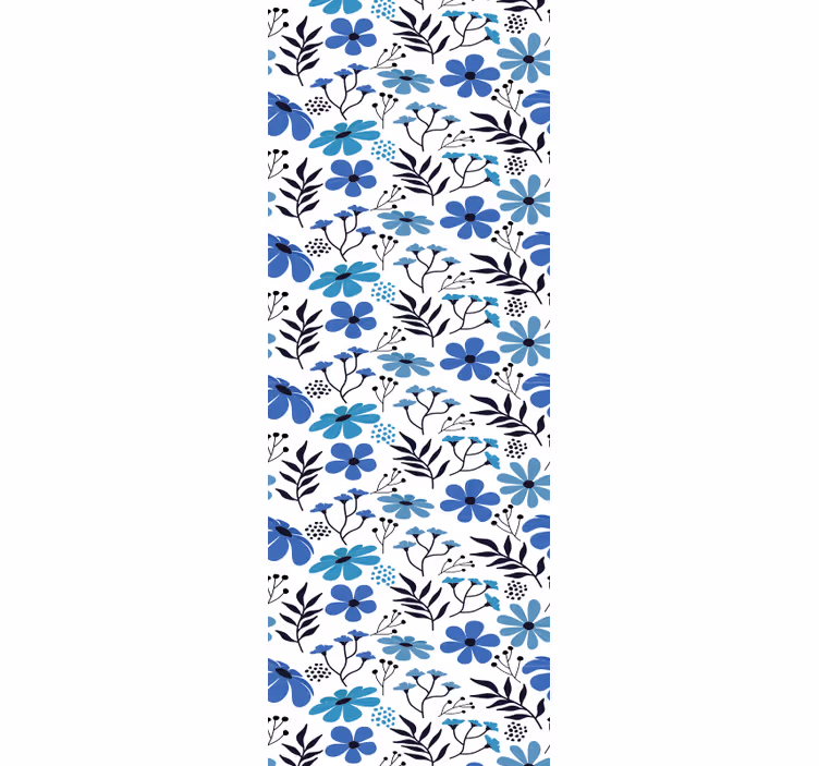 Bloemen behang botanische bloemafbeeldingen - TenStickers