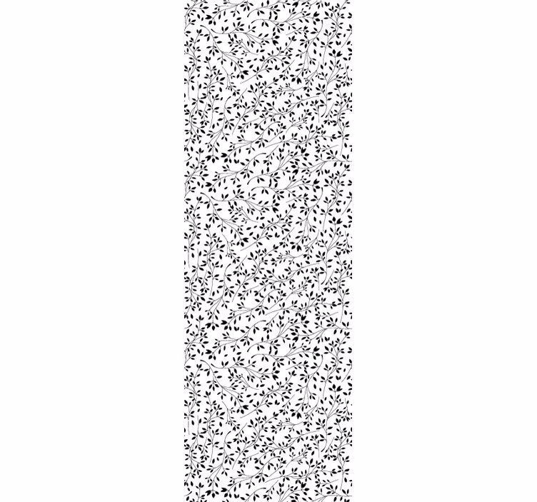 Bloemige complexiteit bloemen behang - TenStickers