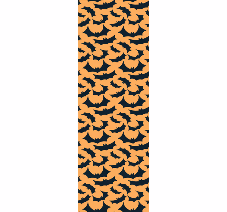 Halloween behang vleermuizen patroon - TenStickers
