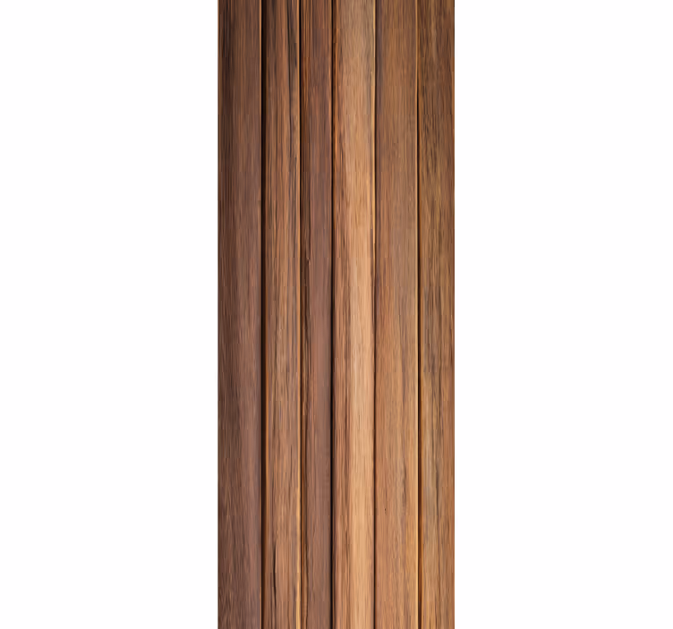 Houten plankpanelen behang houtlook - TenStickers