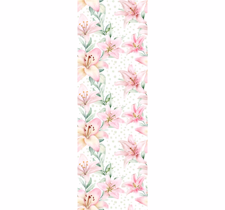 Bloemensymfonie bloemen behang - TenStickers