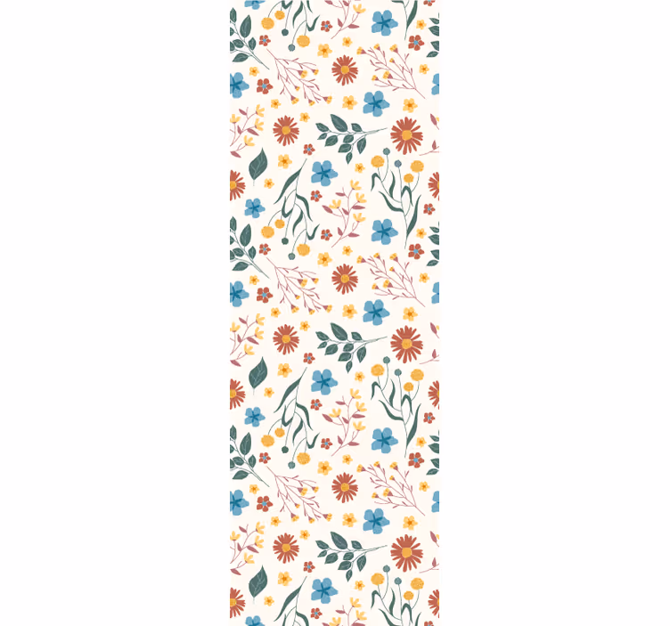 Botanische bloei bloemen behang - TenStickers