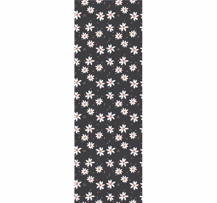 Bloemenpatroon herhalen bloemen behang - TenStickers