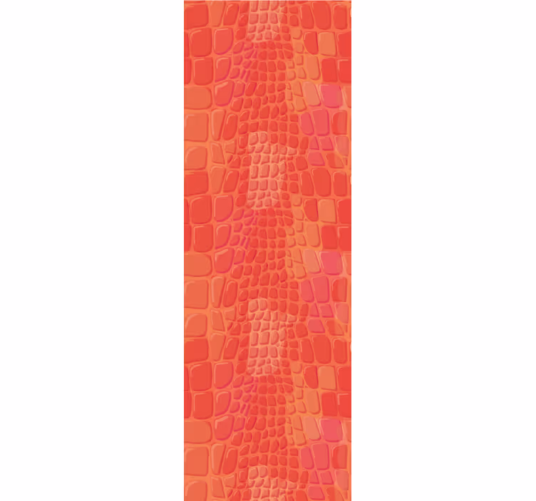 Abstracte krokodil behang print - TenStickers