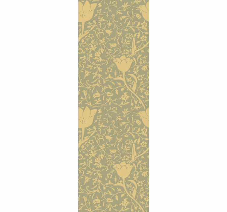 Bloeiende tulp bloesem bloemen behang - TenStickers
