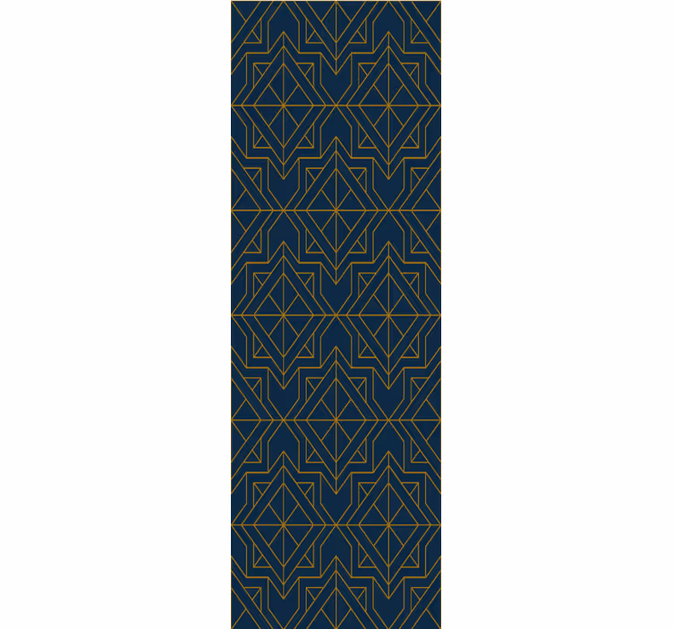 Geometrische sterpatronen behang geometrisch - TenStickers