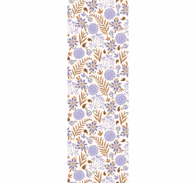 Bloemmotief arrangement bloemen behang - TenStickers