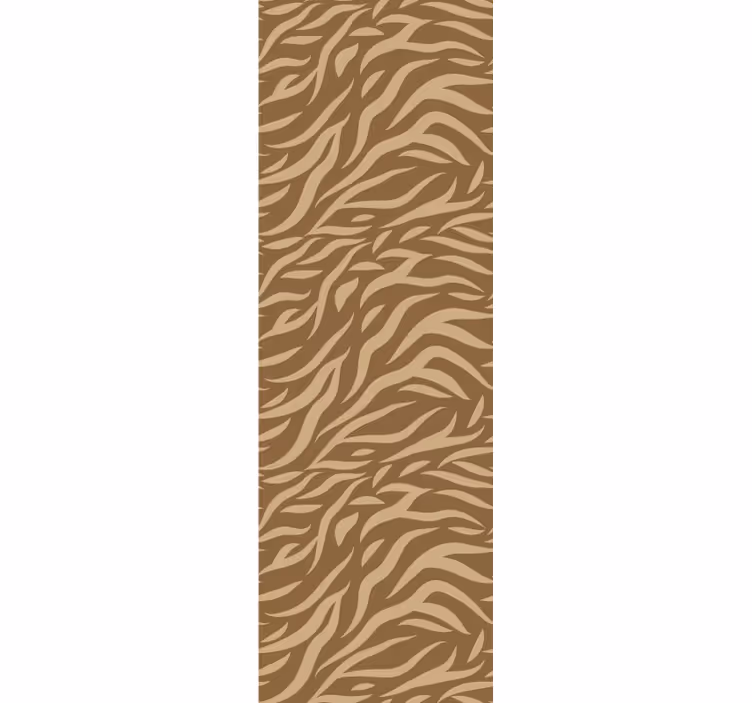 Behang abstract zebra patroon - TenStickers