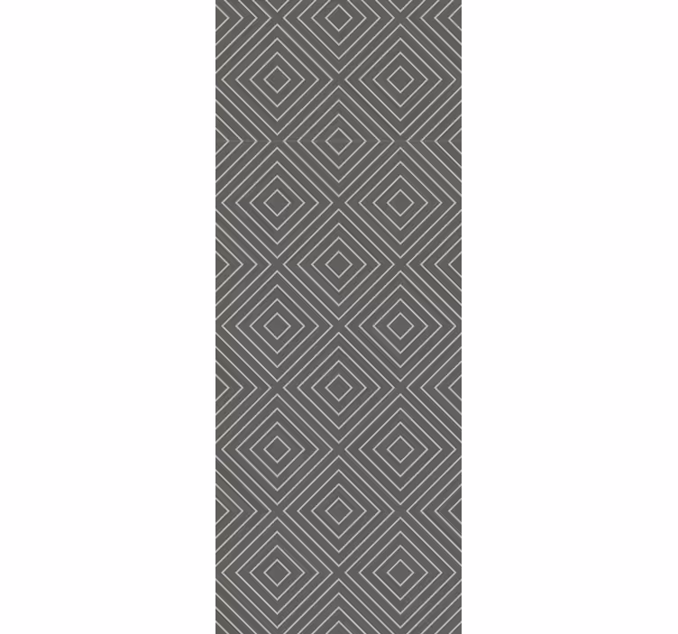 Geometrische diamant behang geometrisch - TenStickers