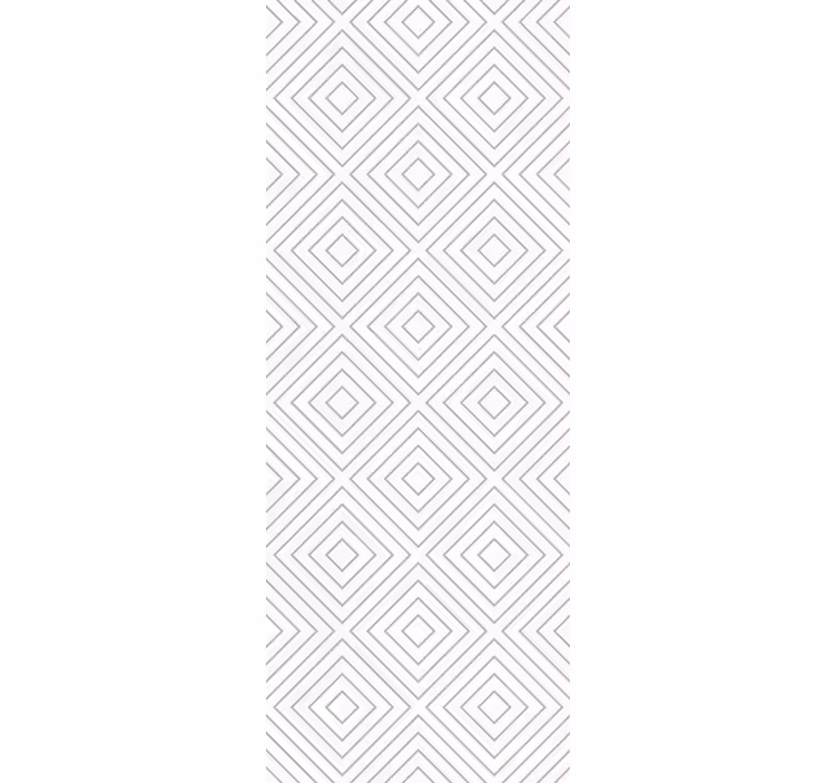 Geometrische diamantvorm behang geometrisch - TenStickers