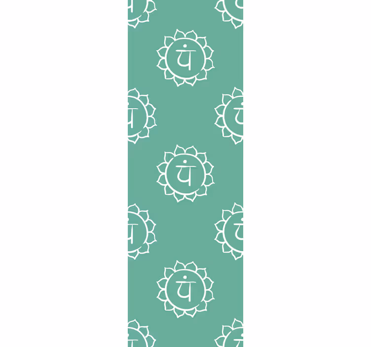 Zonneschijn mandala sierlijk behang - TenStickers