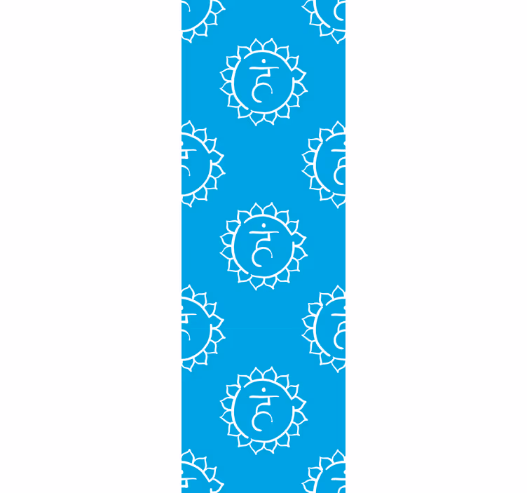 Sierlijke zonnestraal sierlijk behang - TenStickers
