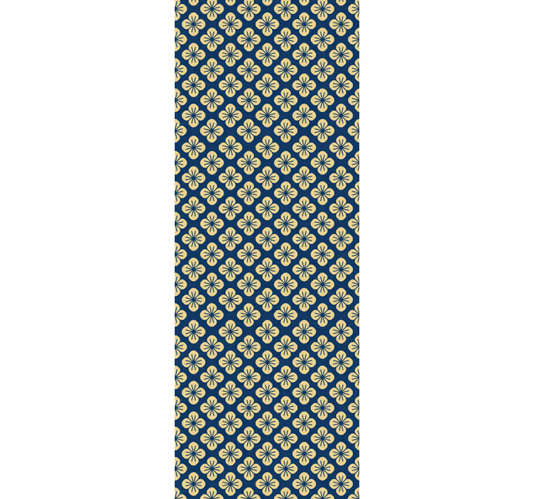Sierlijk patroon behang bloemsierkunst - TenStickers