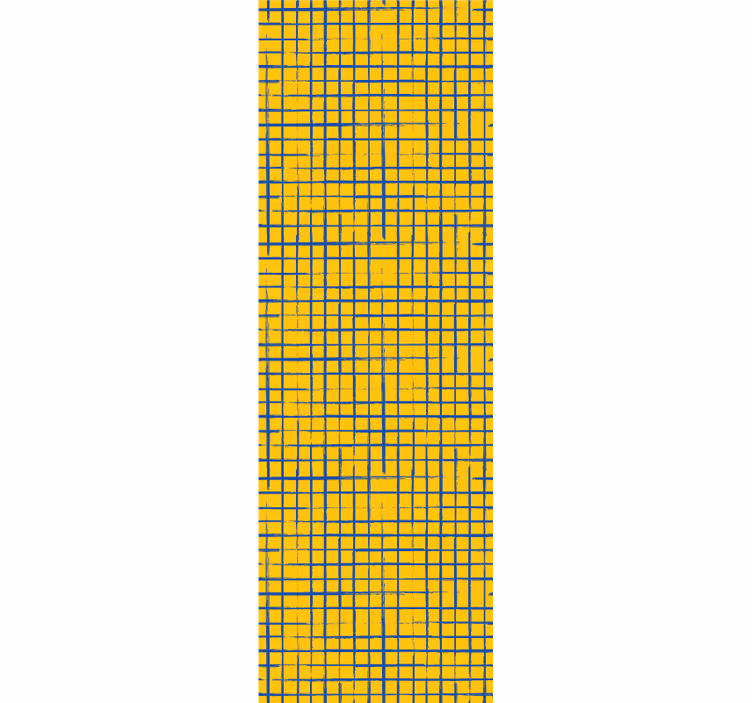 Rasterpatroon ontwerp behang geometrisch - TenStickers