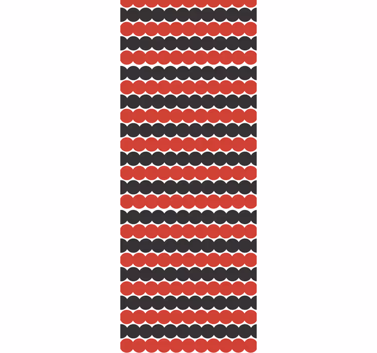 Geometrische sint-jakobsschelpen behang geometrisch - TenStickers