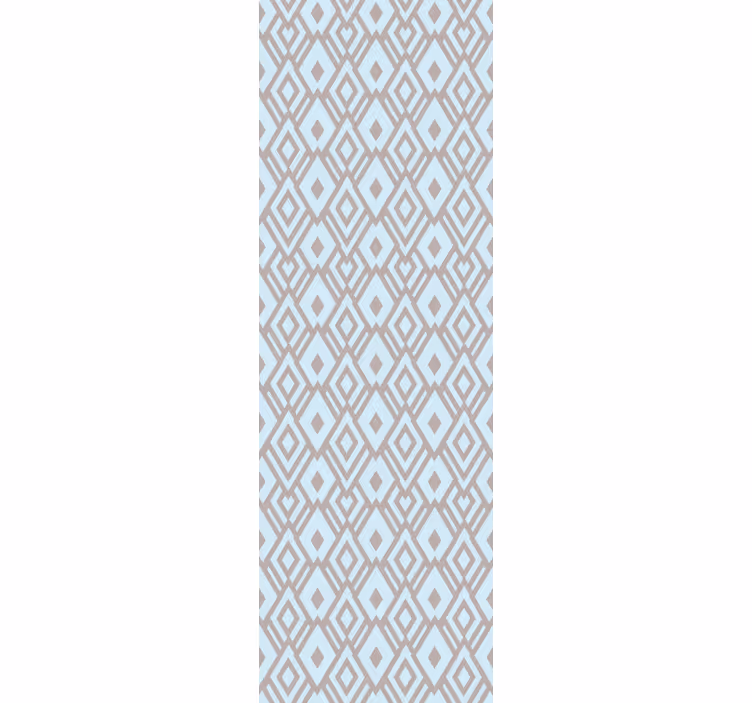Geometrische diamantstructuur behang geometrisch - TenStickers