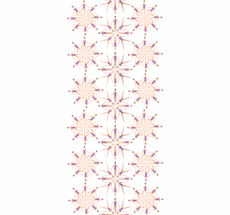Geometrische vuurwerk behang geometrisch - TenStickers