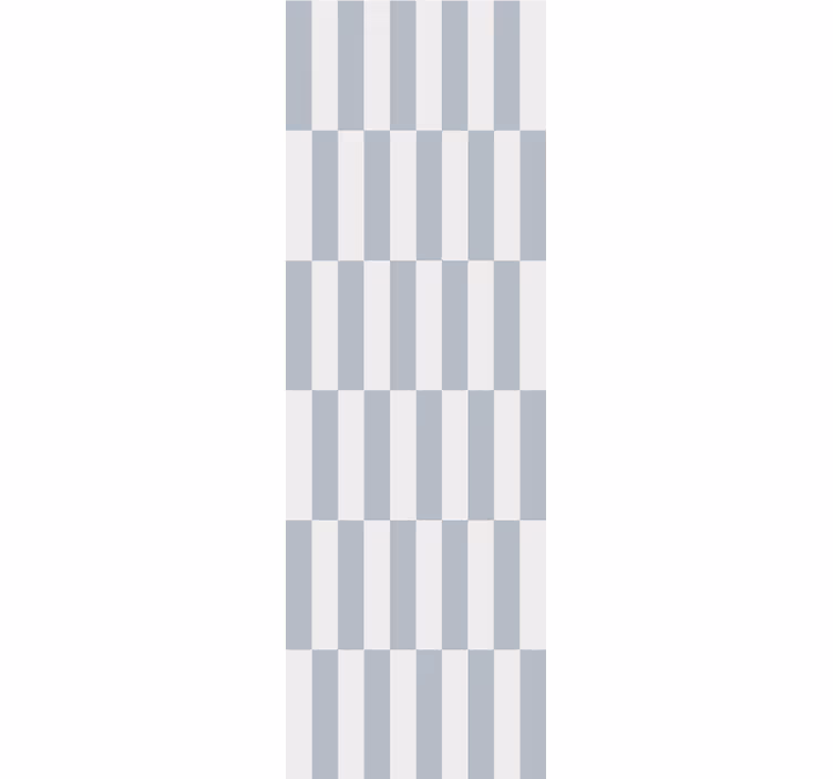 Grijze rechthoekige blokken behang geometrisch - TenStickers