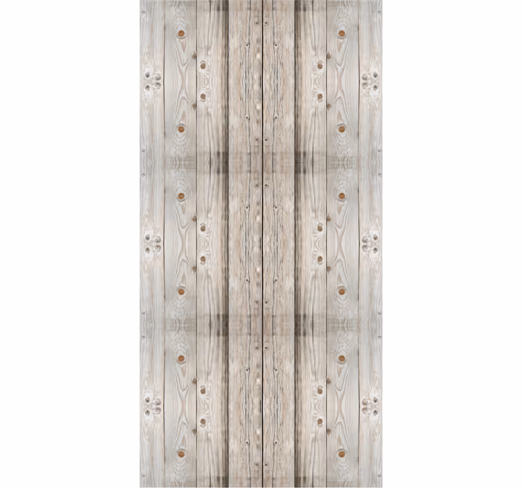 Rustieke plank simulatie behang houtlook - TenStickers