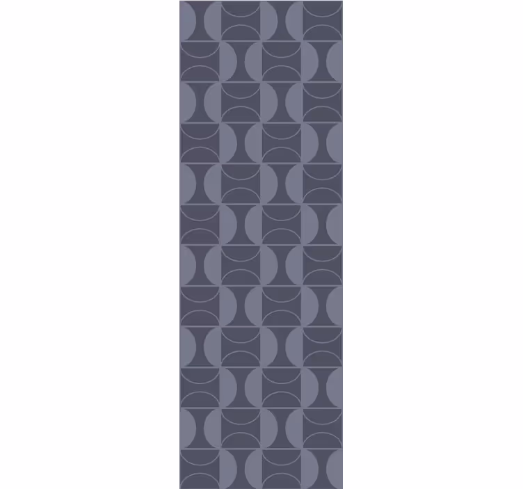 Moderne gebogen vormen behang geometrisch - TenStickers