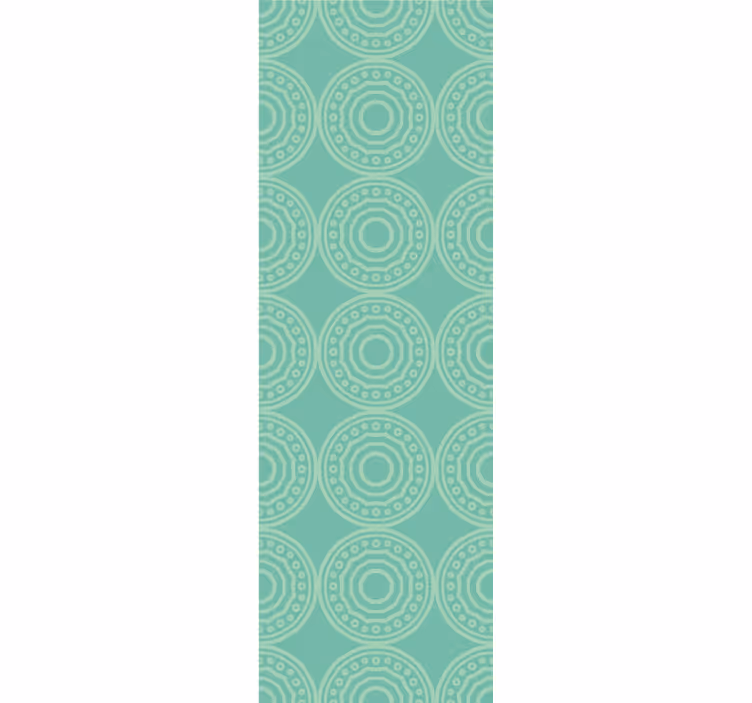Cirkelvormig patroon vibes stippenbehang - TenStickers