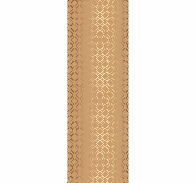 Elegante geometrische vormen sierlijk behang - TenStickers