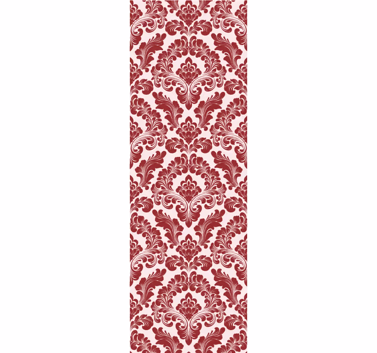 Elegante bloemenelementen barok behangpapier - TenStickers