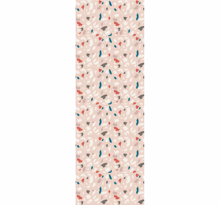 Abstracte beige terrazzo behang andere patronen - TenStickers