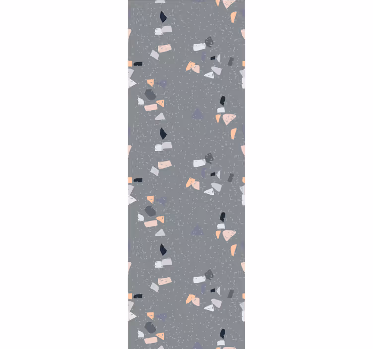 Geometrische confetti behang abstract - TenStickers