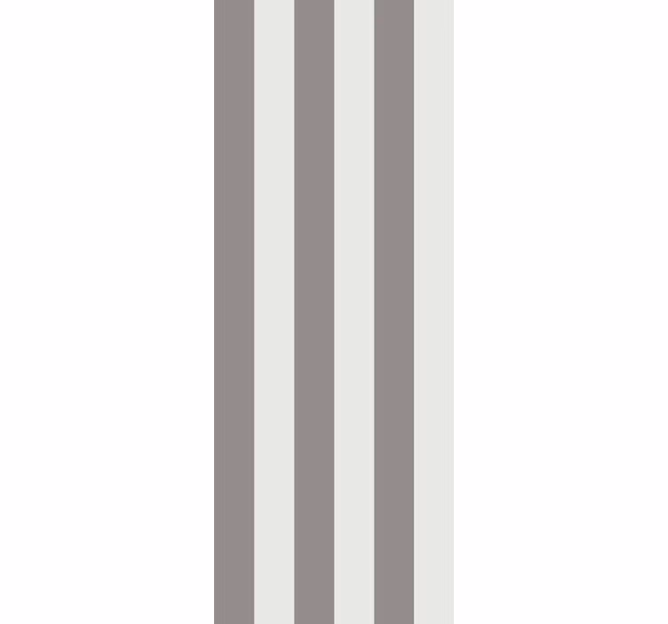 Modern grijstintenpatroon behang verticale strepen - TenStickers