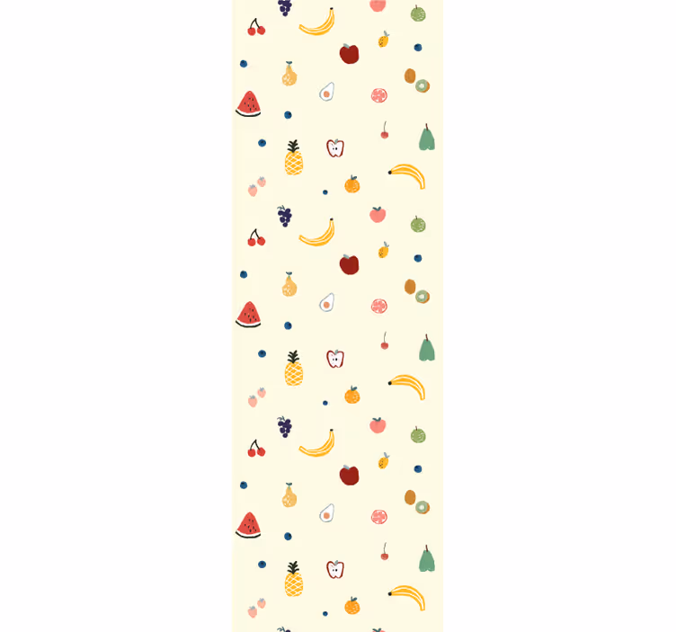 Fruitpatroon ontwerp behang keuken - TenStickers