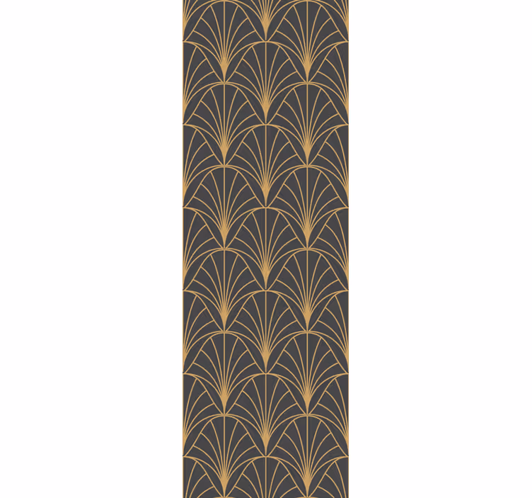 Elegante gouden patronen moderne behangpapier - TenStickers