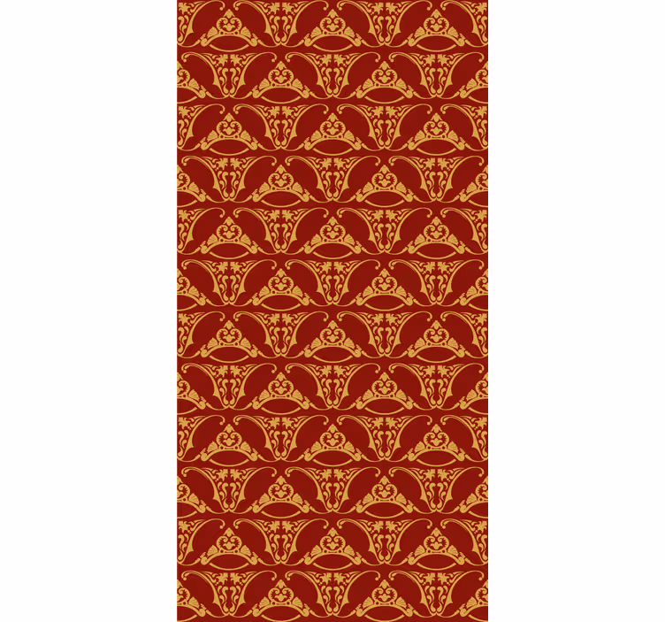 Elegante vintage patronen barok behangpapier - TenStickers