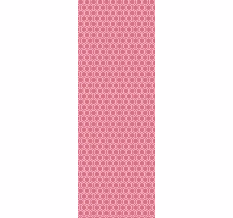 Honingraat textuur achtergrond stippenbehang - TenStickers