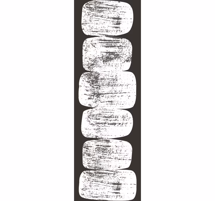 Abstract lijnen ontwerp behang print - TenStickers