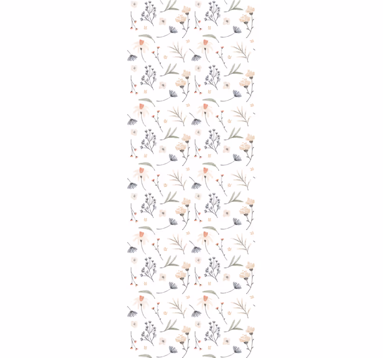 Delicaat bloemstuk bloemen behang - TenStickers
