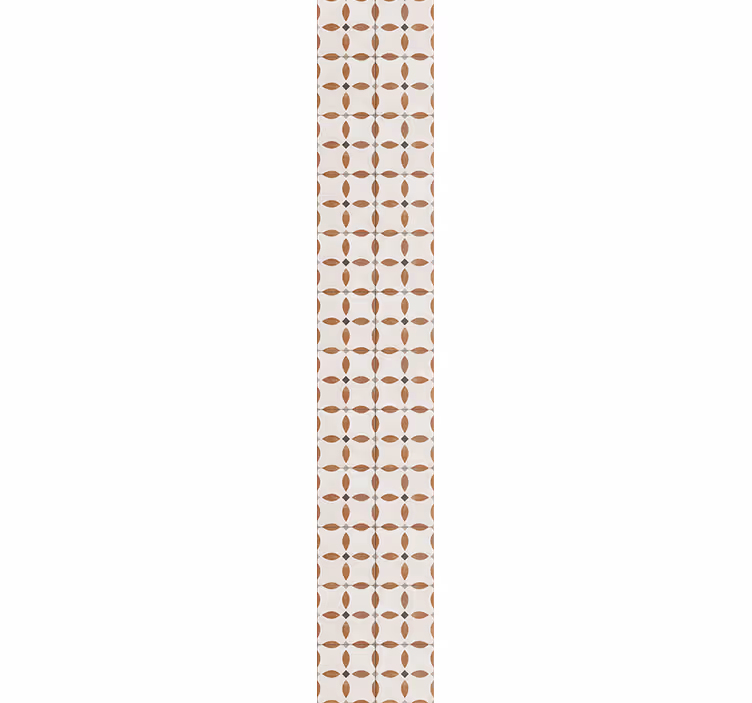 Beige geometrisch structuurmotief behang keuken - TenStickers