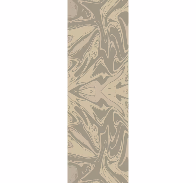 Stijlvol beige patroon behang abstract - TenStickers