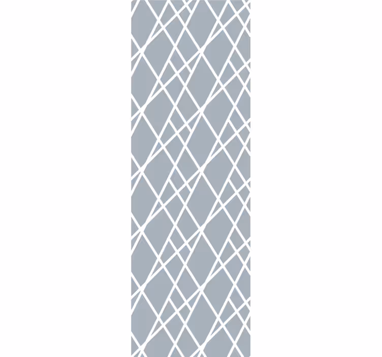 Grijze diagonale lijnen behang geometrisch - TenStickers