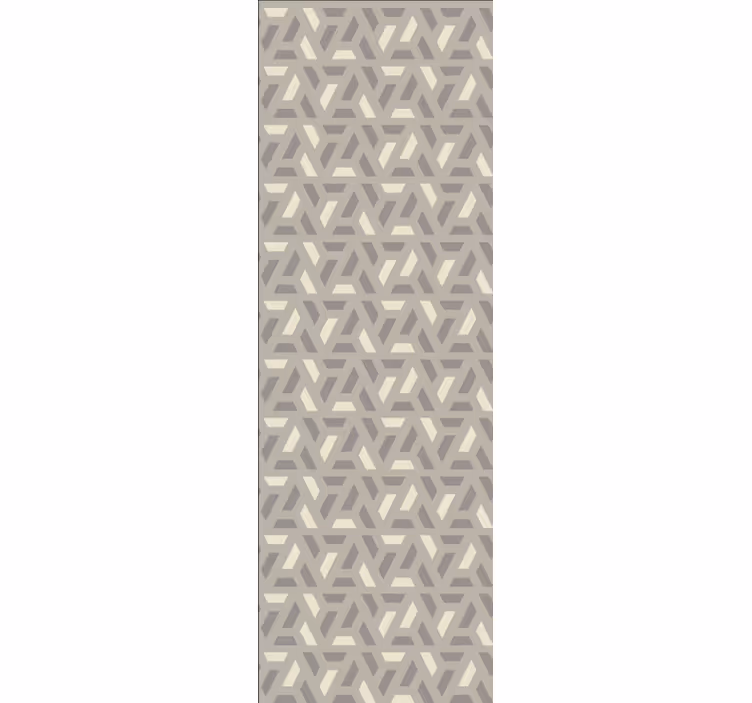Modern geometrisch patroon behang abstract - TenStickers