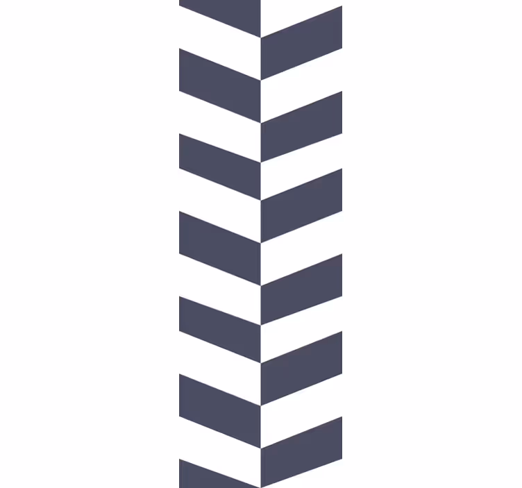 Chevron pijlvormen behang geometrisch - TenStickers