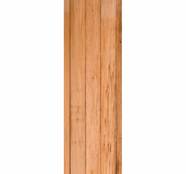 Warm planken effect behang houtlook - TenStickers