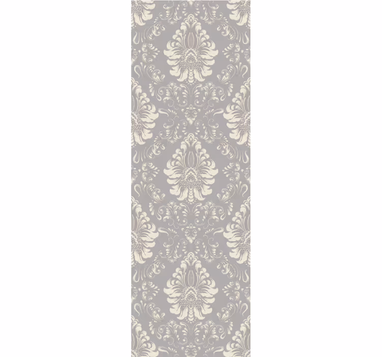 Elegante sierpatronen behangpapier ingang - TenStickers