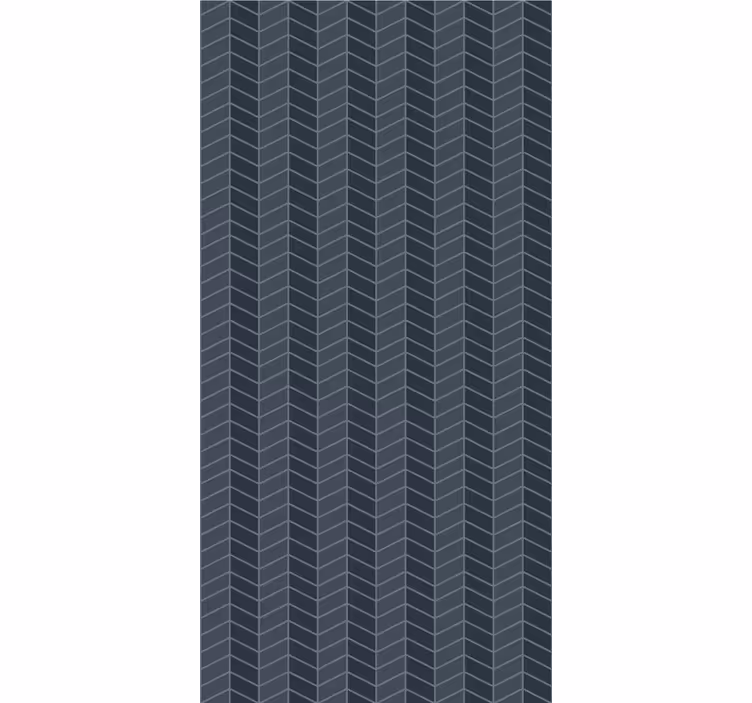 Chevron-patroonontwerp behang verticale strepen - TenStickers