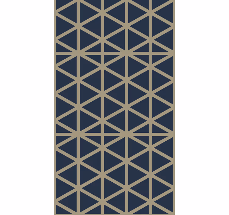 Elegante structuur behang geometrisch - TenStickers