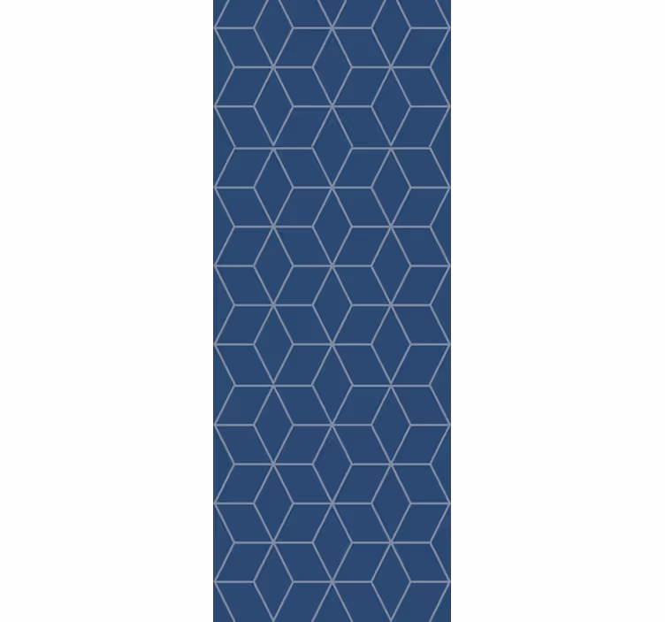 Hexagonaal patroonontwerp behang geometrisch - TenStickers