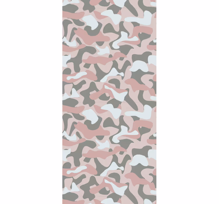 Zebra camouflagemotief zebra behang - TenStickers