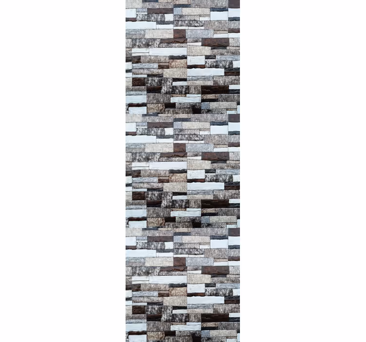 Grijs elegant beton behang badkamer - TenStickers