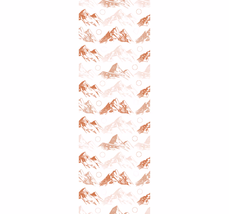Berglandschap behangpapier natuur - TenStickers